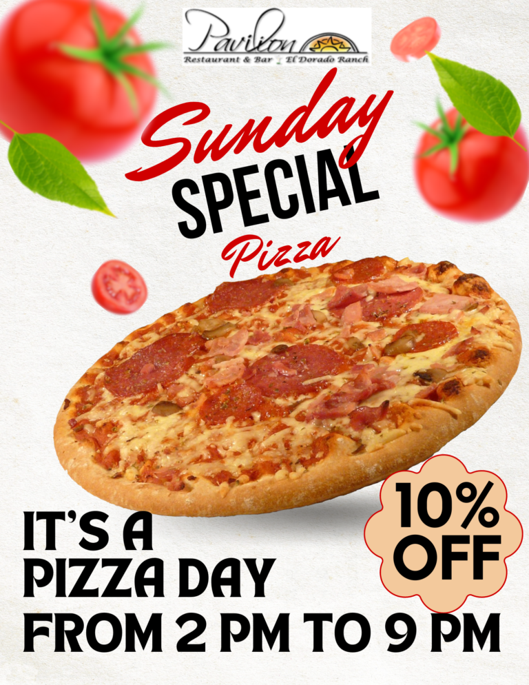 Sunday Pizza Special