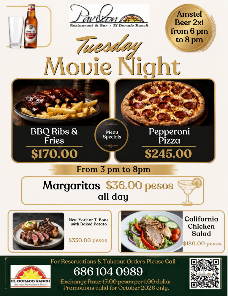 Blue Black Bold Illustrative Movie Night Invitation (8) (Medium)